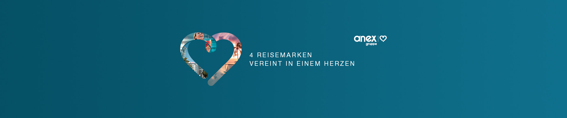Headerbild 4 Reisemarken vereint in einem Herzen