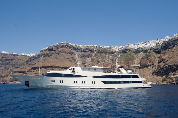 Historische Ausgrabungsstätte aus der griechischen Antike